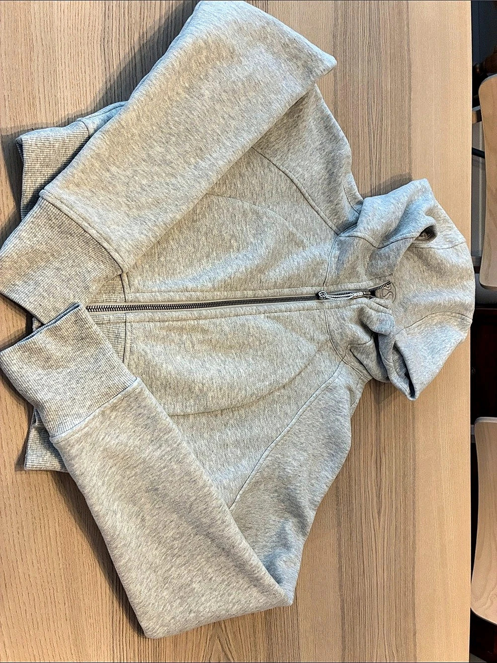 lululemon Scuba Full-Zip Hoodie Gray Size Small (2))